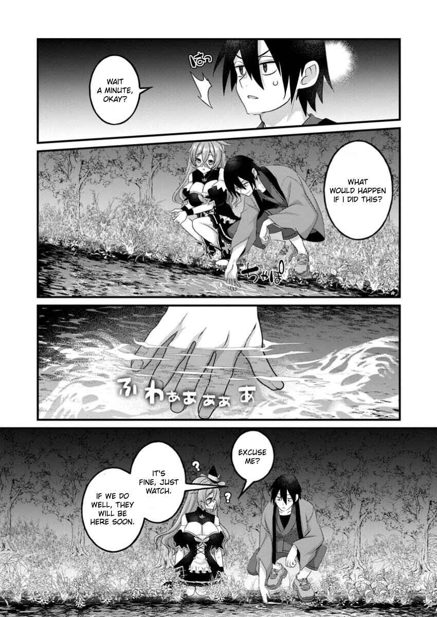 Page 14 Chapter 3 Zecchou Skill Onsen Souzou de Yukemuri Harem wo Kizuku made ~Hensei ga Todokottara Soku Dorei no Isekai Tensei! Akaji Ryokan Saiken Keikaku~