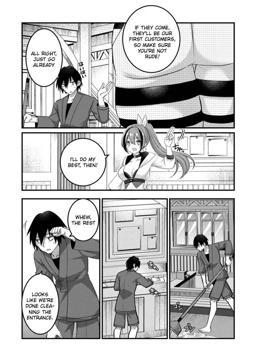 Page 5 Chapter 2 Zecchou Skill Onsen Souzou de Yukemuri Harem wo Kizuku made ~Hensei ga Todokottara Soku Dorei no Isekai Tensei! Akaji Ryokan Saiken Keikaku~