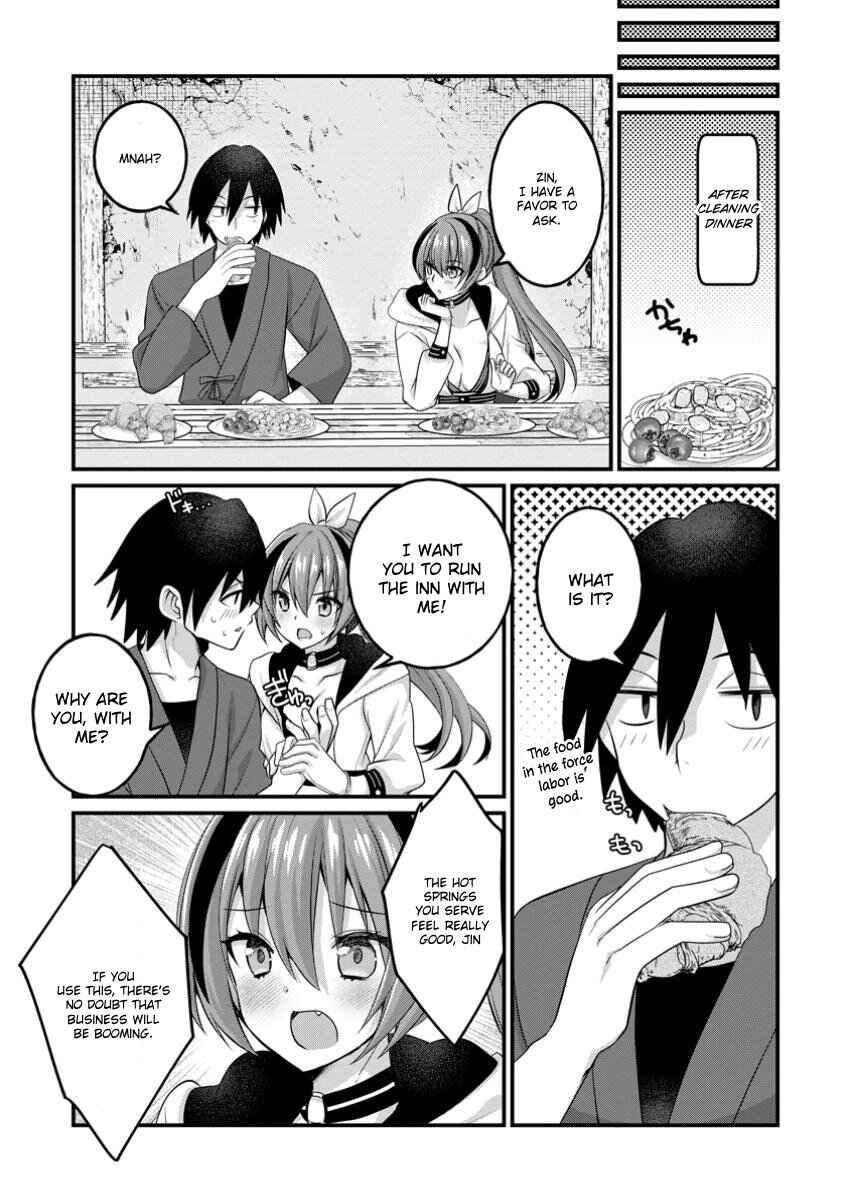 Page 36 Chapter 1 Zecchou Skill Onsen Souzou de Yukemuri Harem wo Kizuku made ~Hensei ga Todokottara Soku Dorei no Isekai Tensei! Akaji Ryokan Saiken Keikaku~