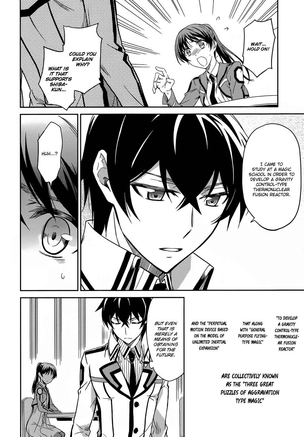 Page 19 Chapter 15 Mahouka Koukou no Rettousei - Nyuugaku-hen