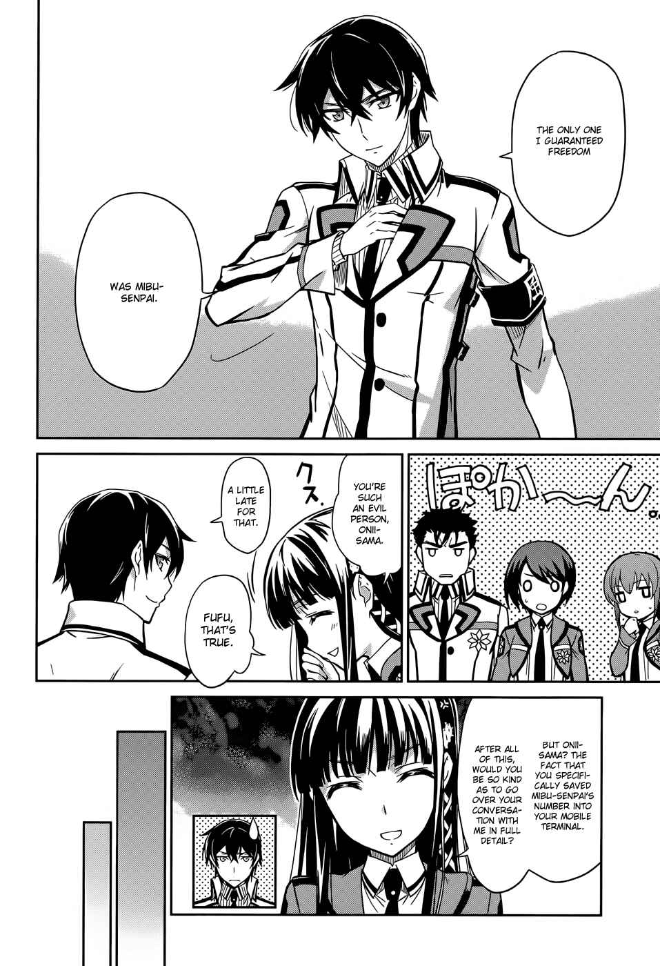 Page 27 Chapter 15 Mahouka Koukou no Rettousei - Nyuugaku-hen