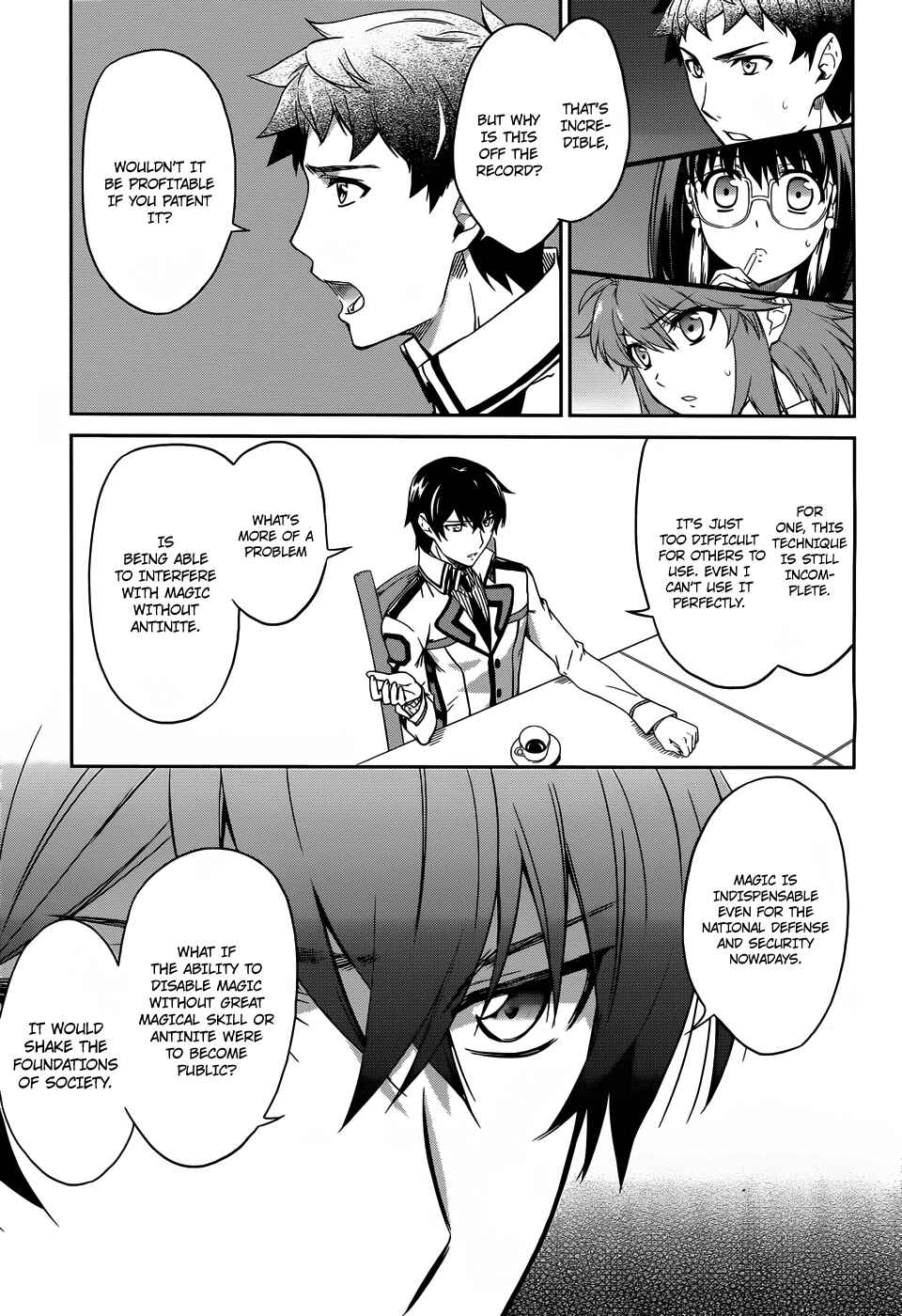 Page 12 Chapter 12 Mahouka Koukou no Rettousei - Nyuugaku-hen
