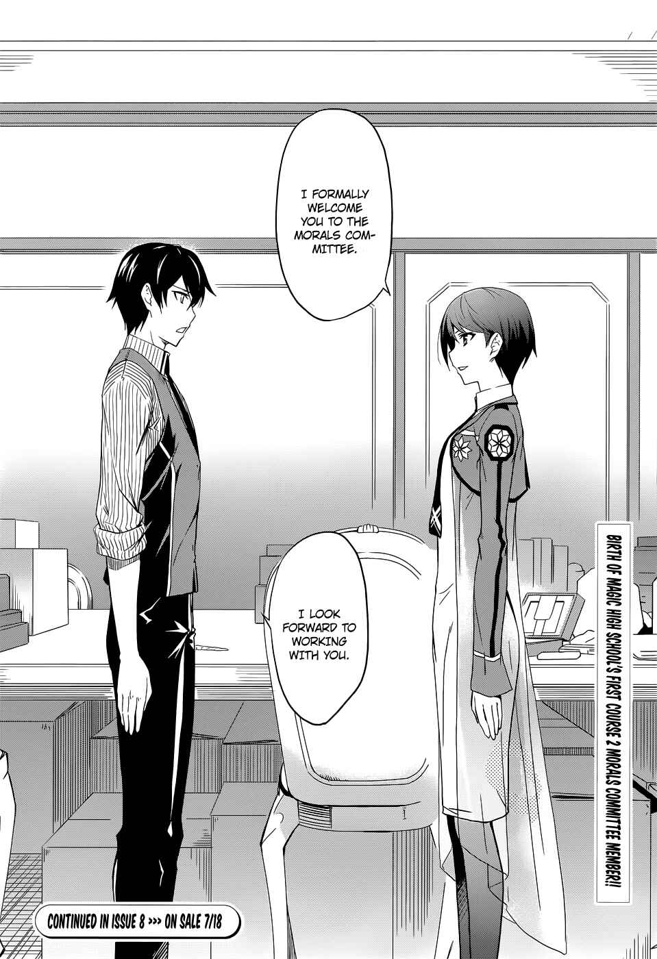 Page 30 Chapter 7 Mahouka Koukou no Rettousei - Nyuugaku-hen