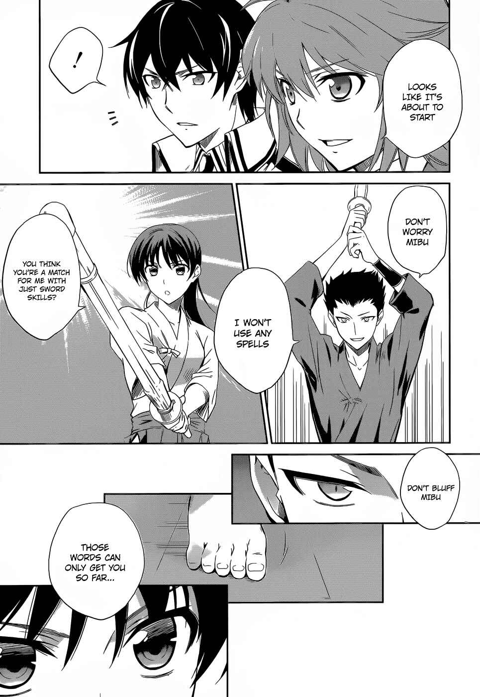 Page 17 Chapter 10 Mahouka Koukou no Rettousei - Nyuugaku-hen