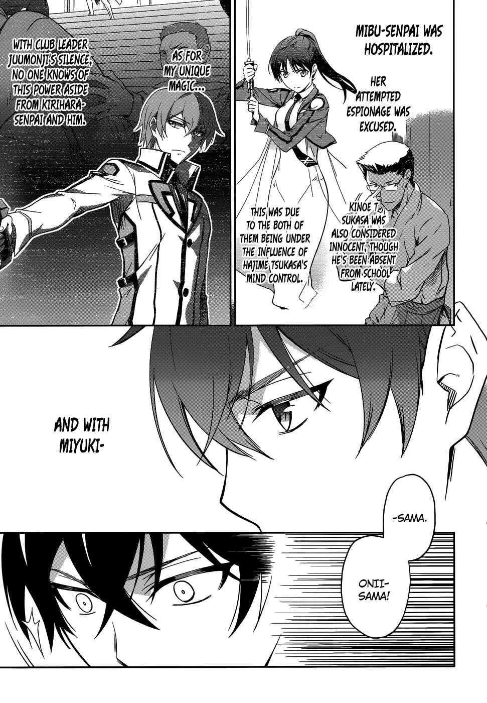 Page 19 Chapter 22 Mahouka Koukou no Rettousei - Nyuugaku-hen