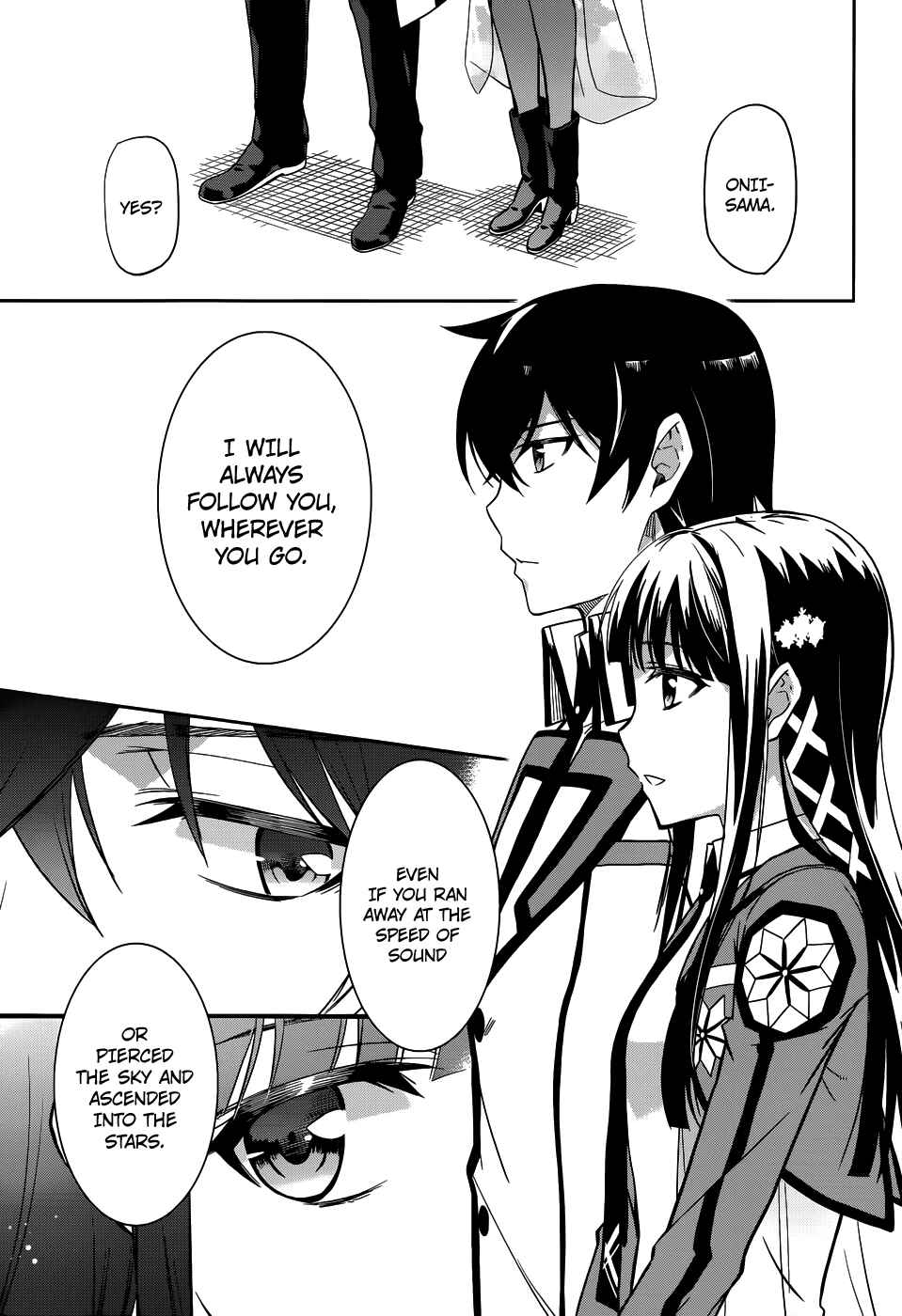 Page 33 Chapter 22 Mahouka Koukou no Rettousei - Nyuugaku-hen