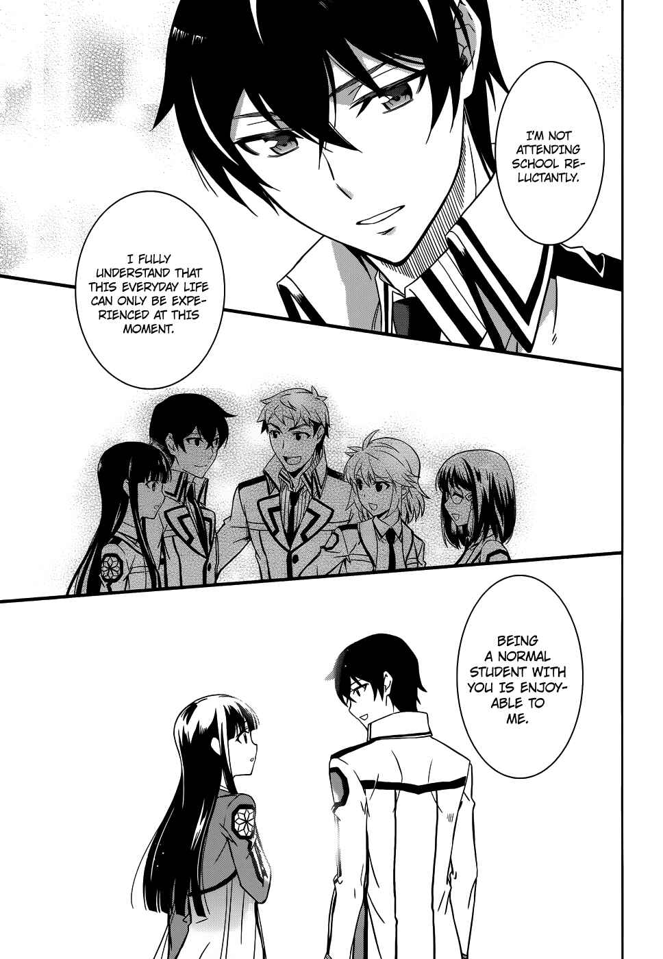 Page 35 Chapter 22 Mahouka Koukou no Rettousei - Nyuugaku-hen