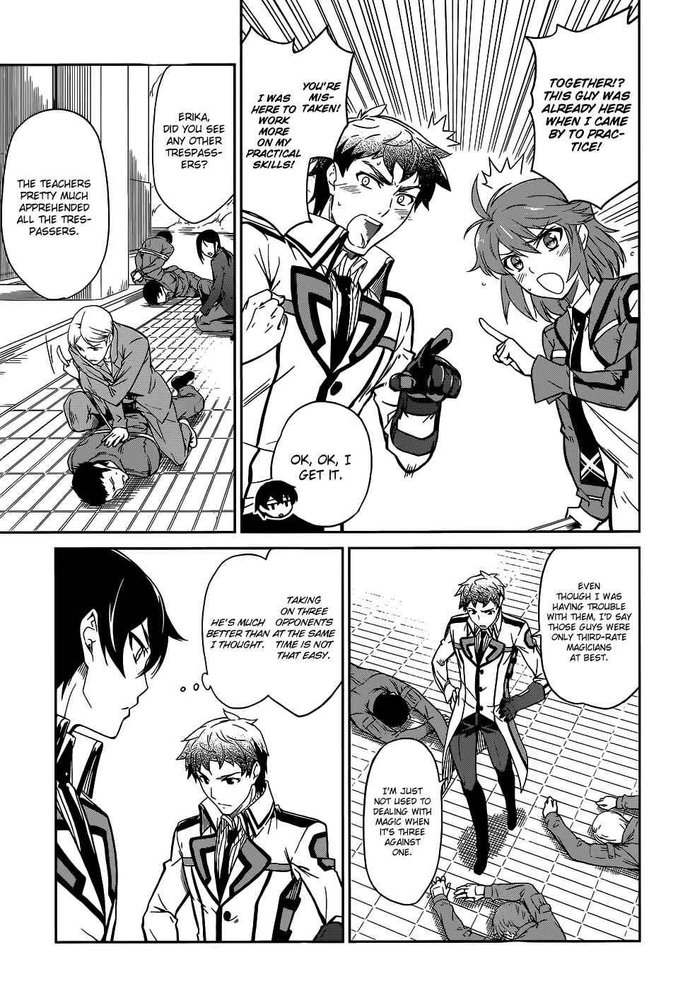 Page 14 Chapter 17 Mahouka Koukou no Rettousei - Nyuugaku-hen