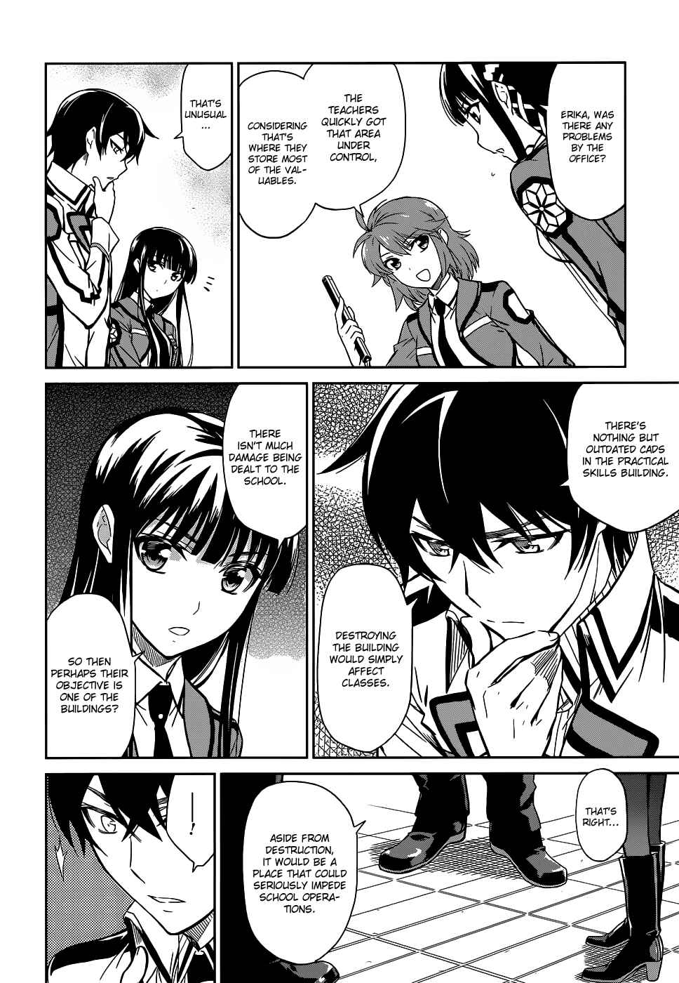 Page 15 Chapter 17 Mahouka Koukou no Rettousei - Nyuugaku-hen