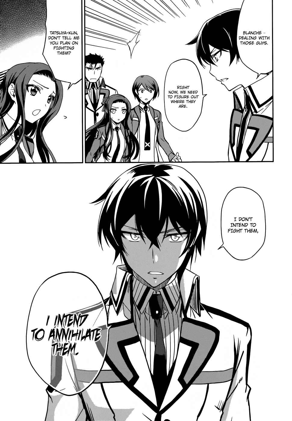 Page 19 Chapter 20 Mahouka Koukou no Rettousei - Nyuugaku-hen