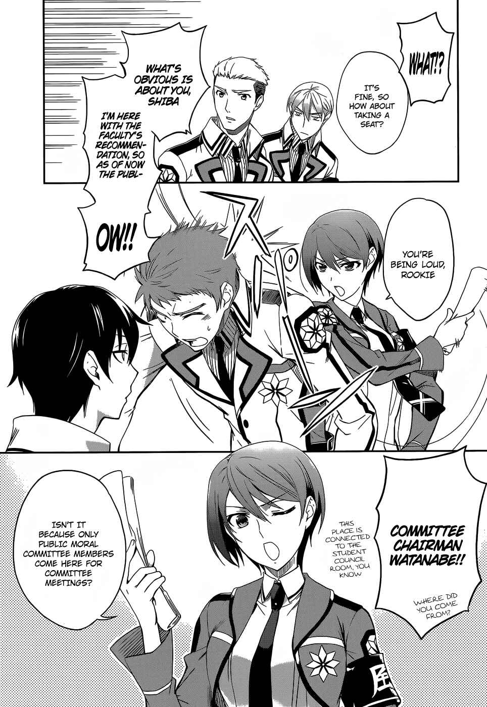 Page 4 Chapter 9 Mahouka Koukou no Rettousei - Nyuugaku-hen