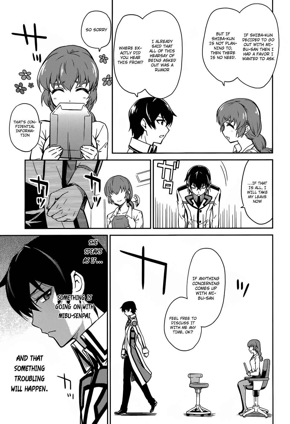 Page 10 Chapter 14 Mahouka Koukou no Rettousei - Nyuugaku-hen