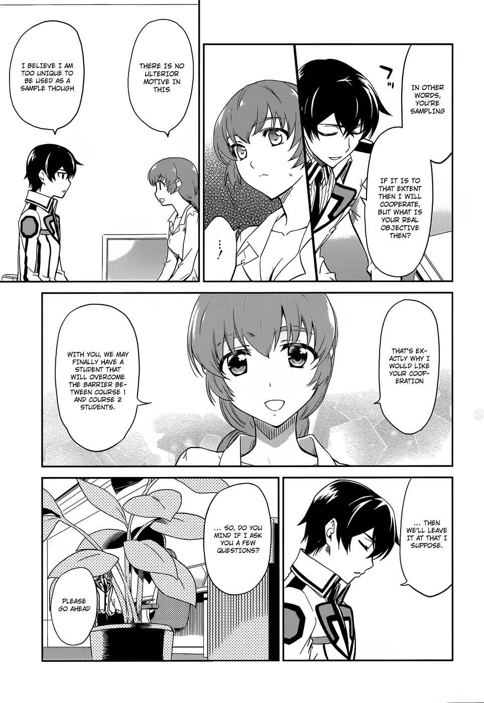 Page 8 Chapter 14 Mahouka Koukou no Rettousei - Nyuugaku-hen