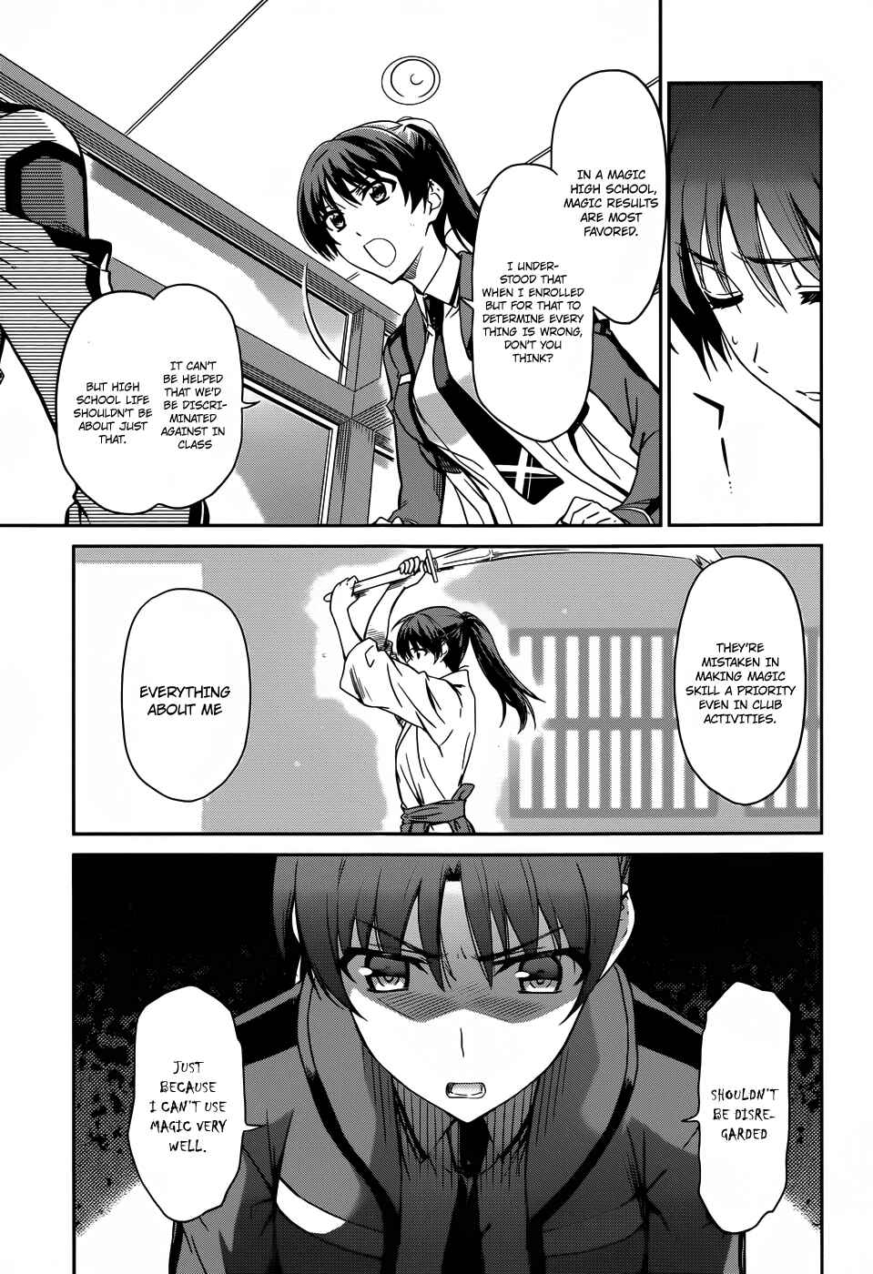 Page 4 Chapter 13 Mahouka Koukou no Rettousei - Nyuugaku-hen