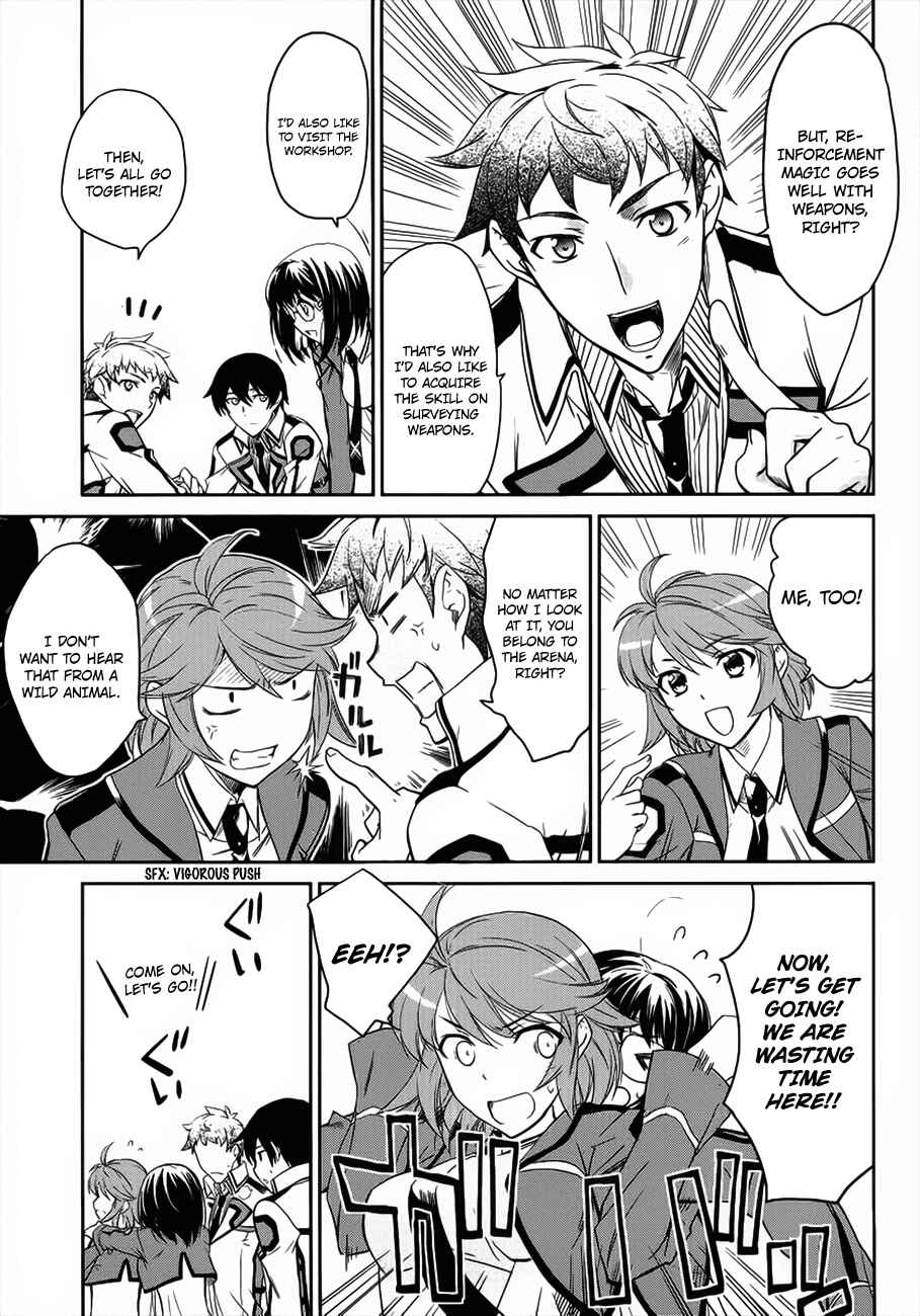 Page 28 Chapter 3 Mahouka Koukou no Rettousei - Nyuugaku-hen