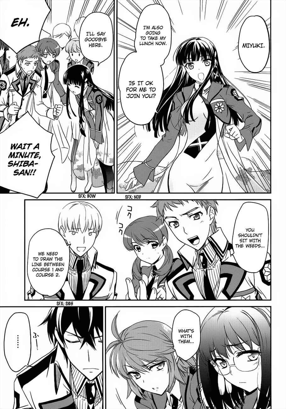 Page 30 Chapter 3 Mahouka Koukou no Rettousei - Nyuugaku-hen