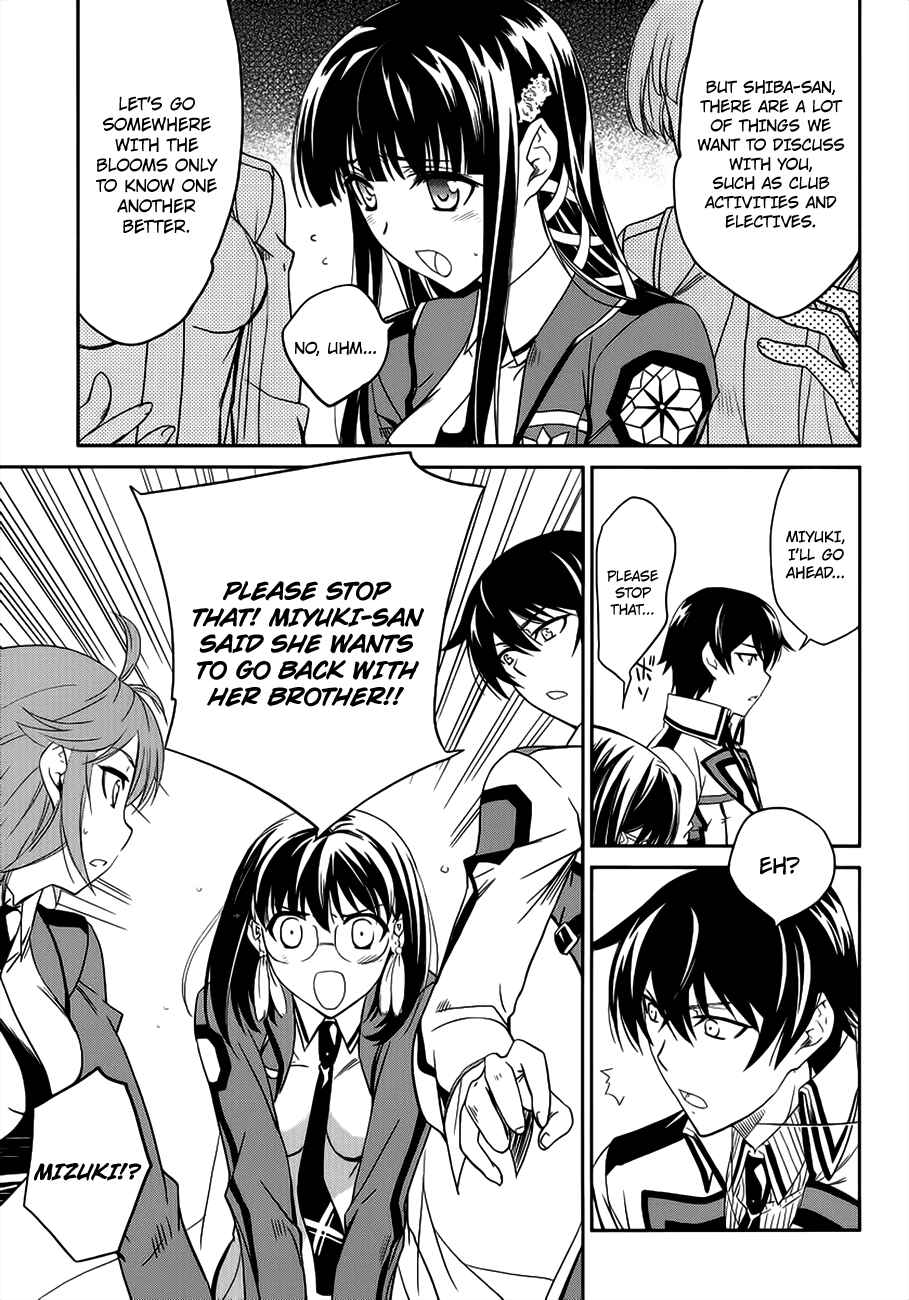 Page 34 Chapter 3 Mahouka Koukou no Rettousei - Nyuugaku-hen