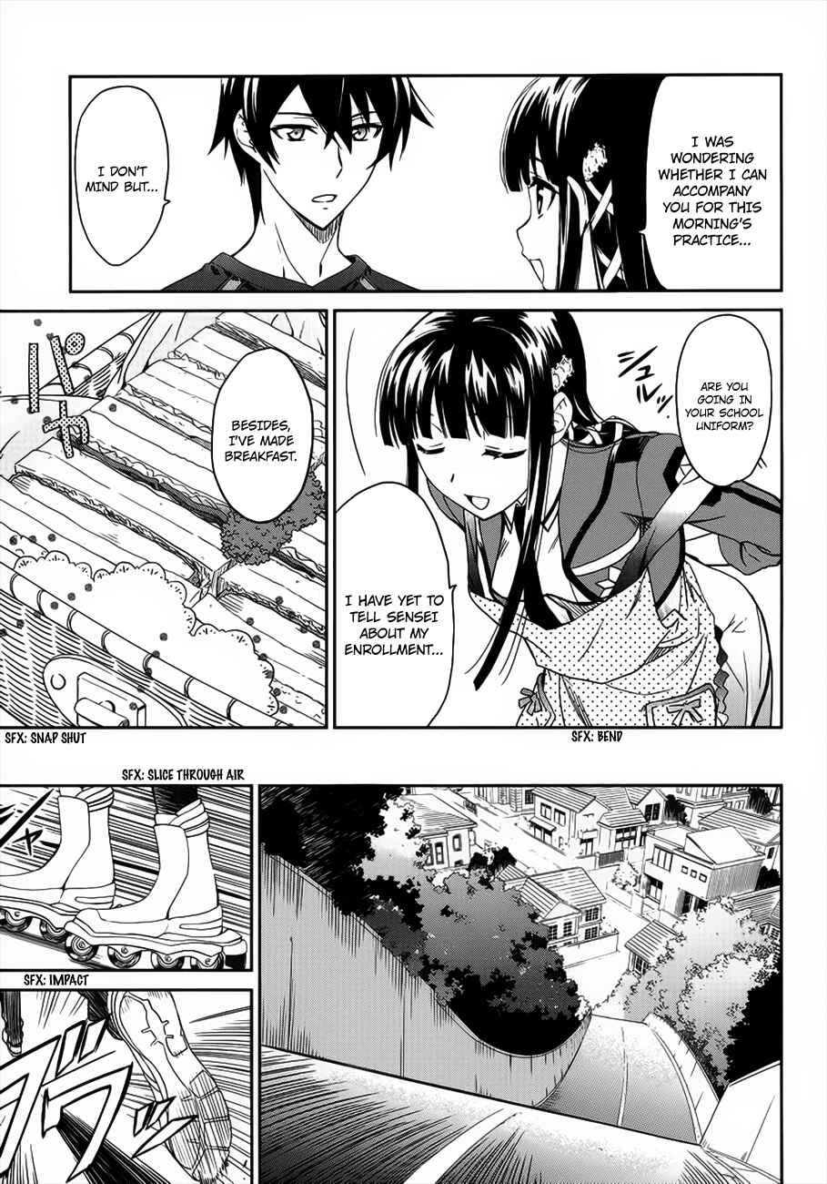 Page 4 Chapter 3 Mahouka Koukou no Rettousei - Nyuugaku-hen
