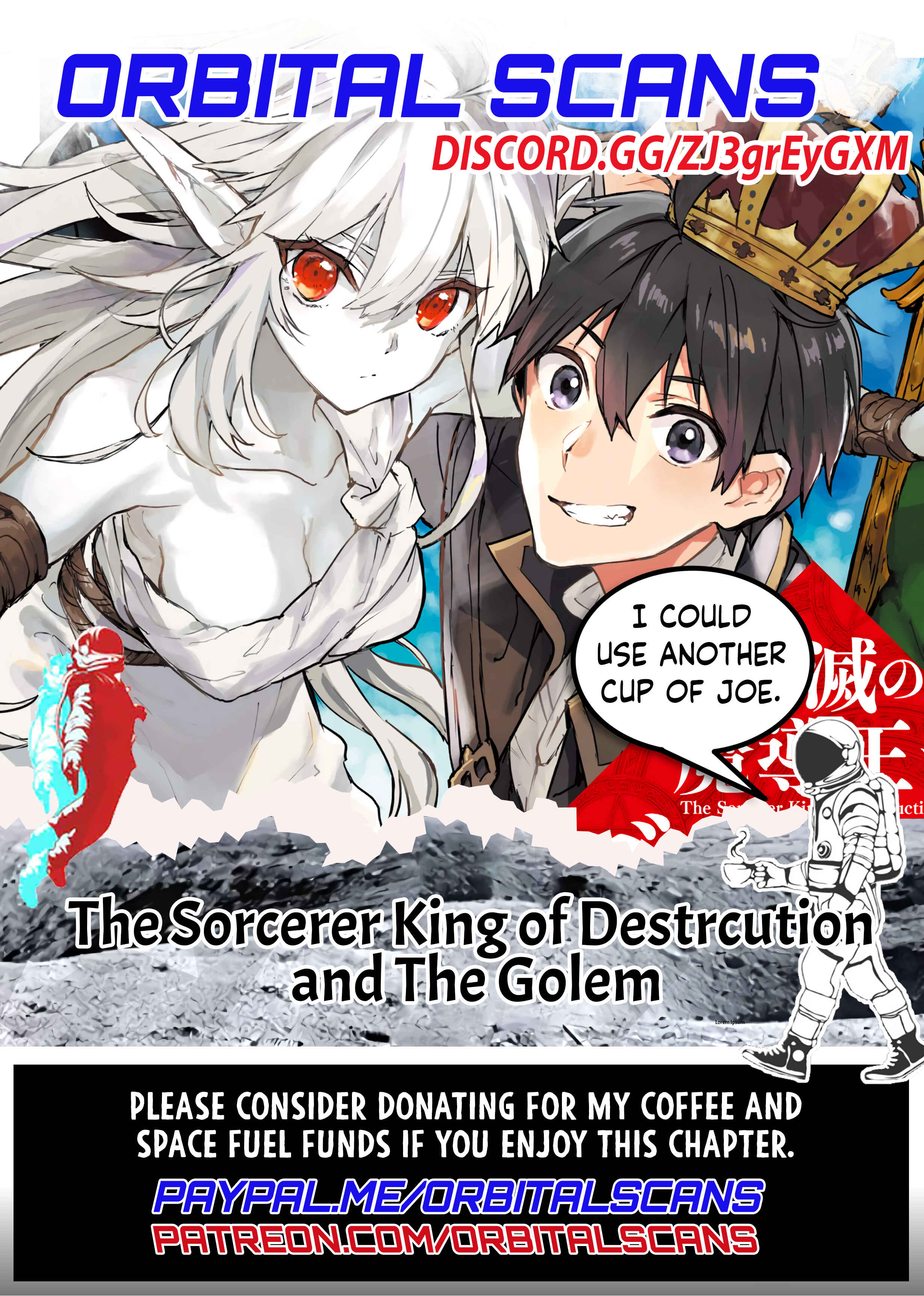 Page 1 Chapter 11.1 The Sorcerer King of Destruction and the Golem of the Barbarian Queen