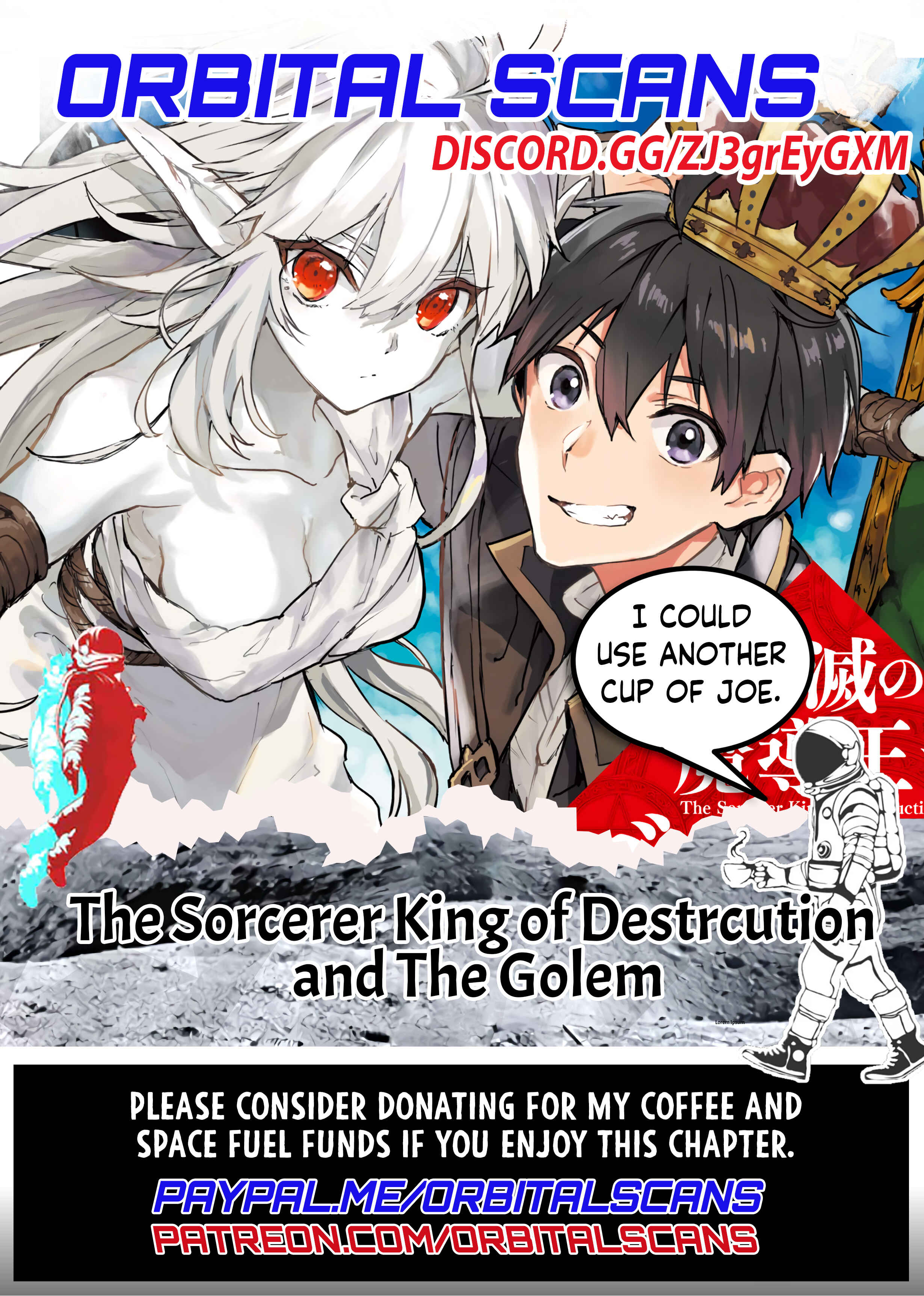 Page 1 Chapter 10.2 The Sorcerer King of Destruction and the Golem of the Barbarian Queen