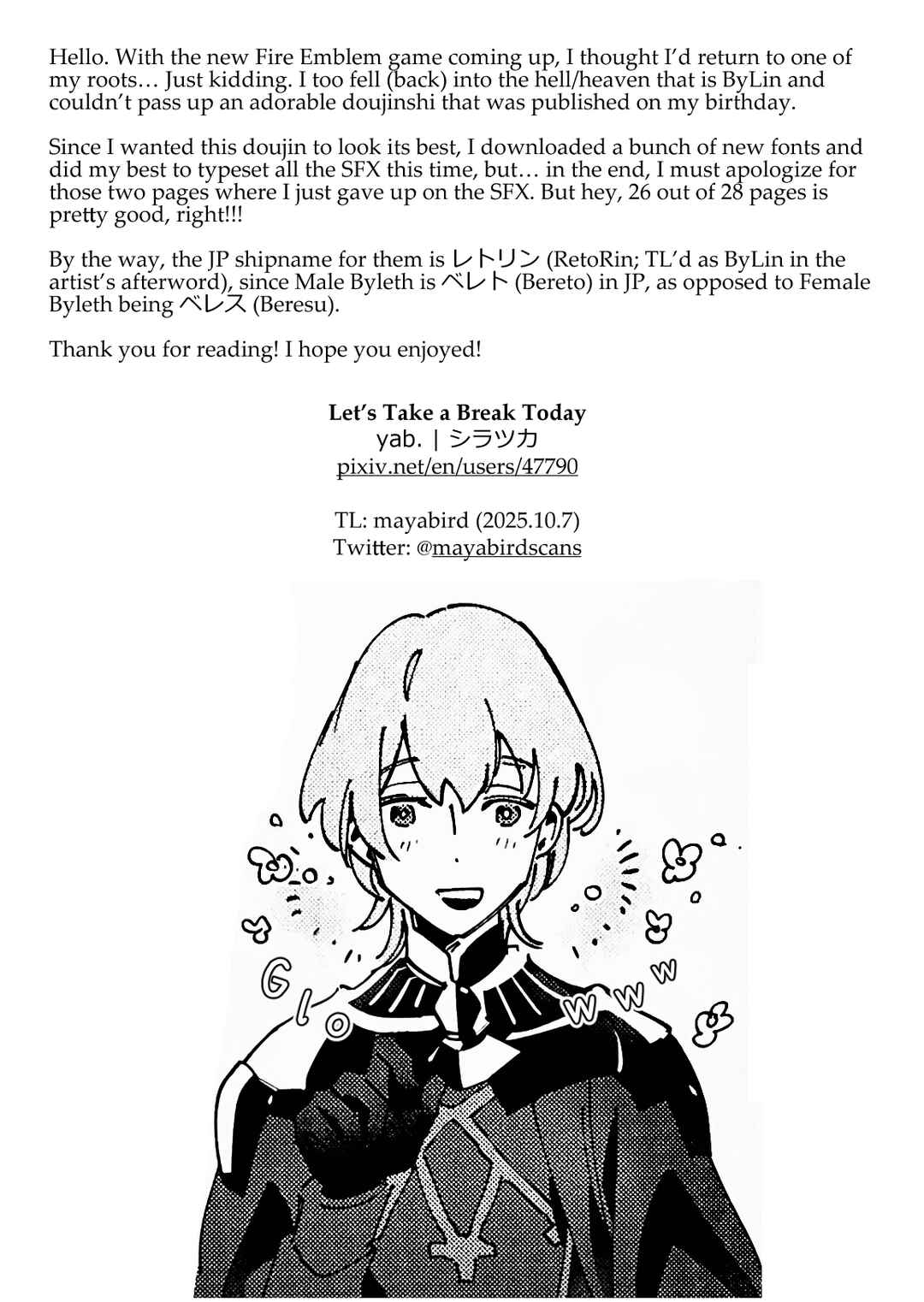 Page 30 Chapter Unknown_a928 Fire Emblem - Kyou wa Yasumimashou