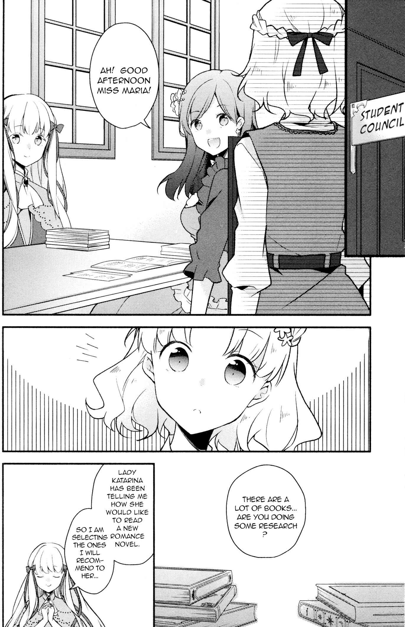 Page 4 Chapter 9 My Next Life as a Villainess: All Routes Lead to Doom! GIRLS PATCH