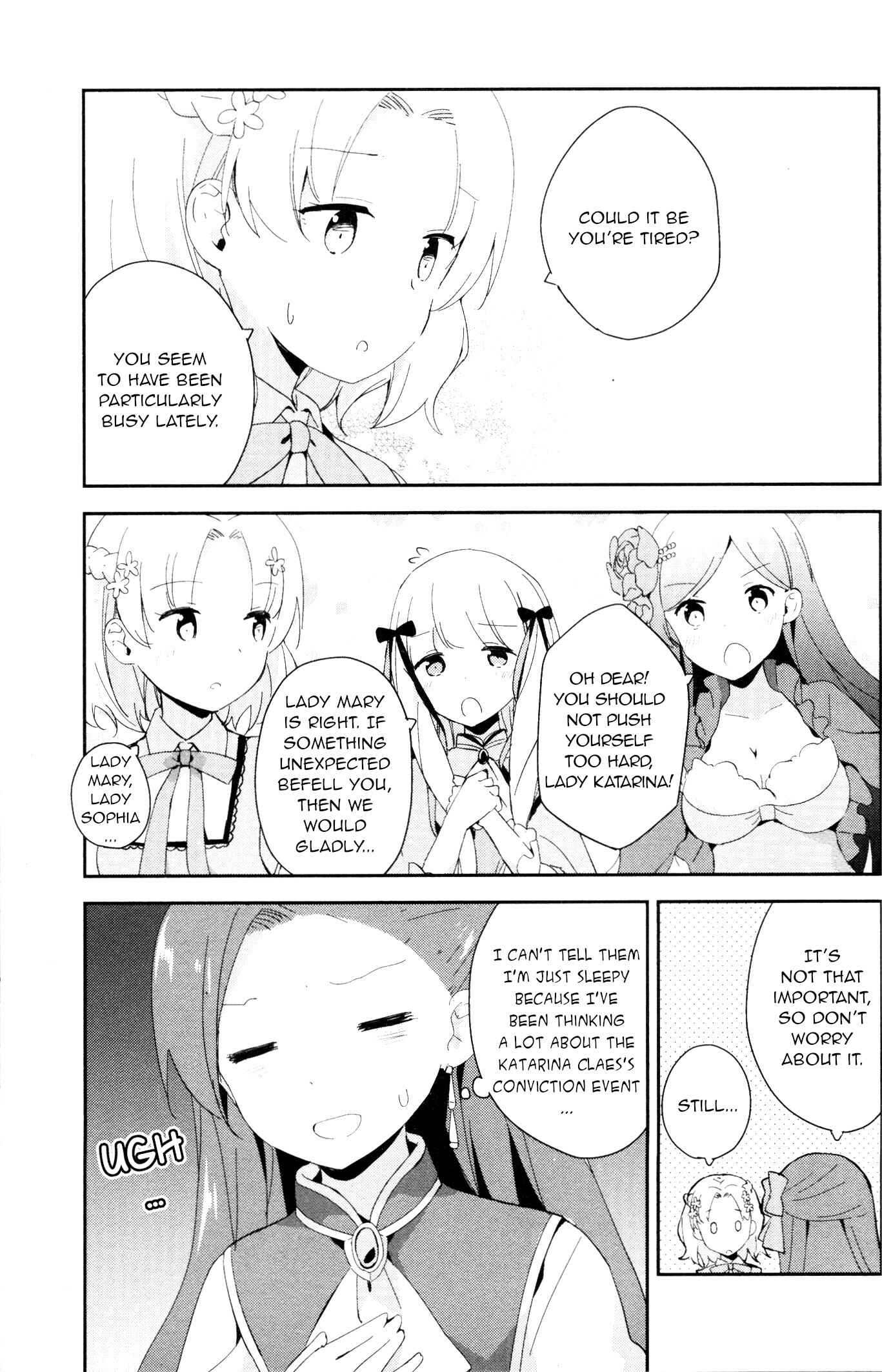 Page 3 Chapter 5 My Next Life as a Villainess: All Routes Lead to Doom! GIRLS PATCH