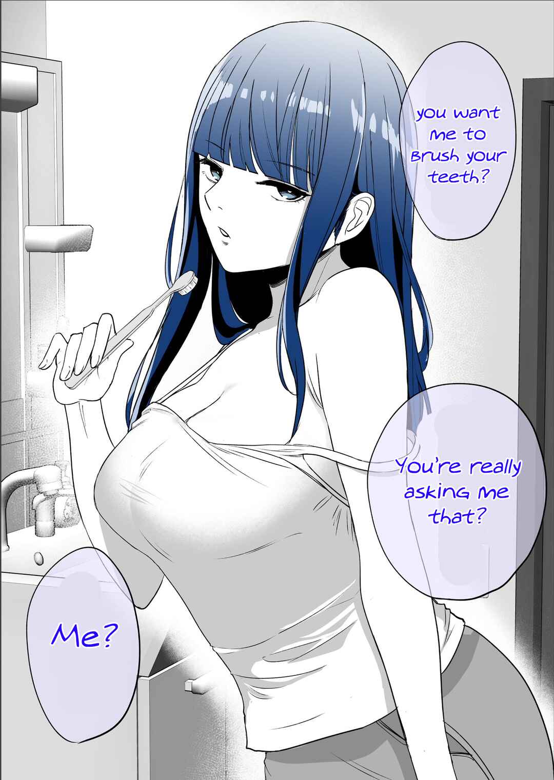 Page 1 Chapter 4 I Tried Asking My Cool Girlfriend for a Favor