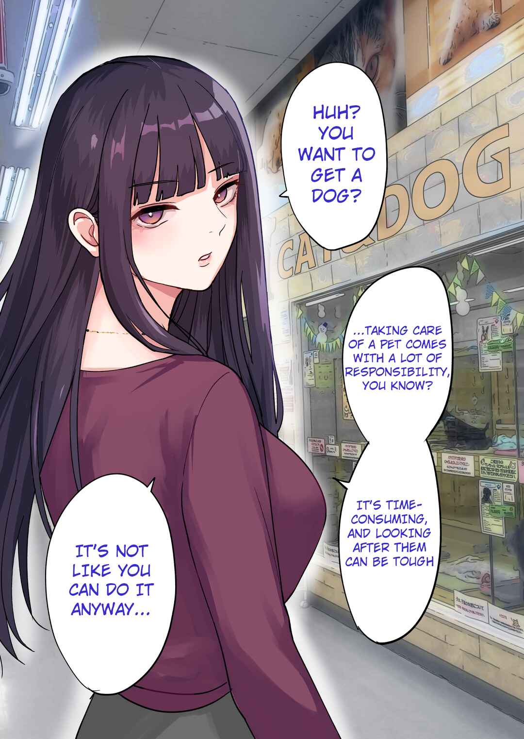 Page 1 Chapter 10 I Tried Asking My Cool Girlfriend for a Favor