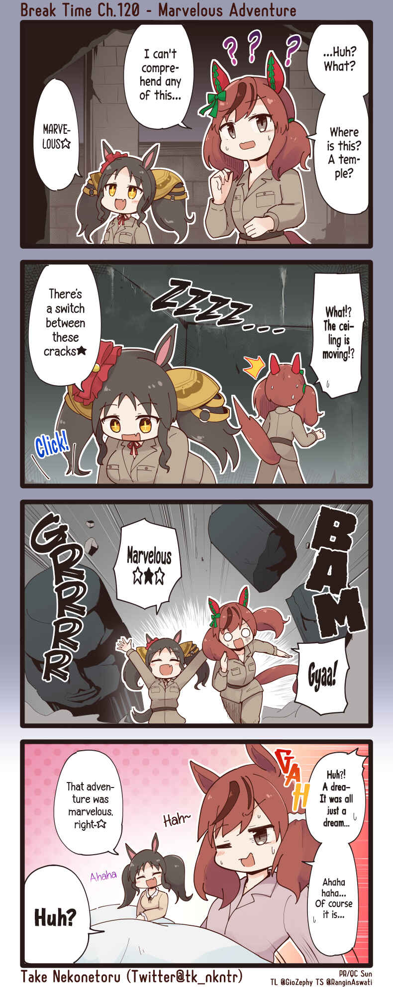 Page 1 Chapter 120 Uma Musume - Break Time (Doujinshi)