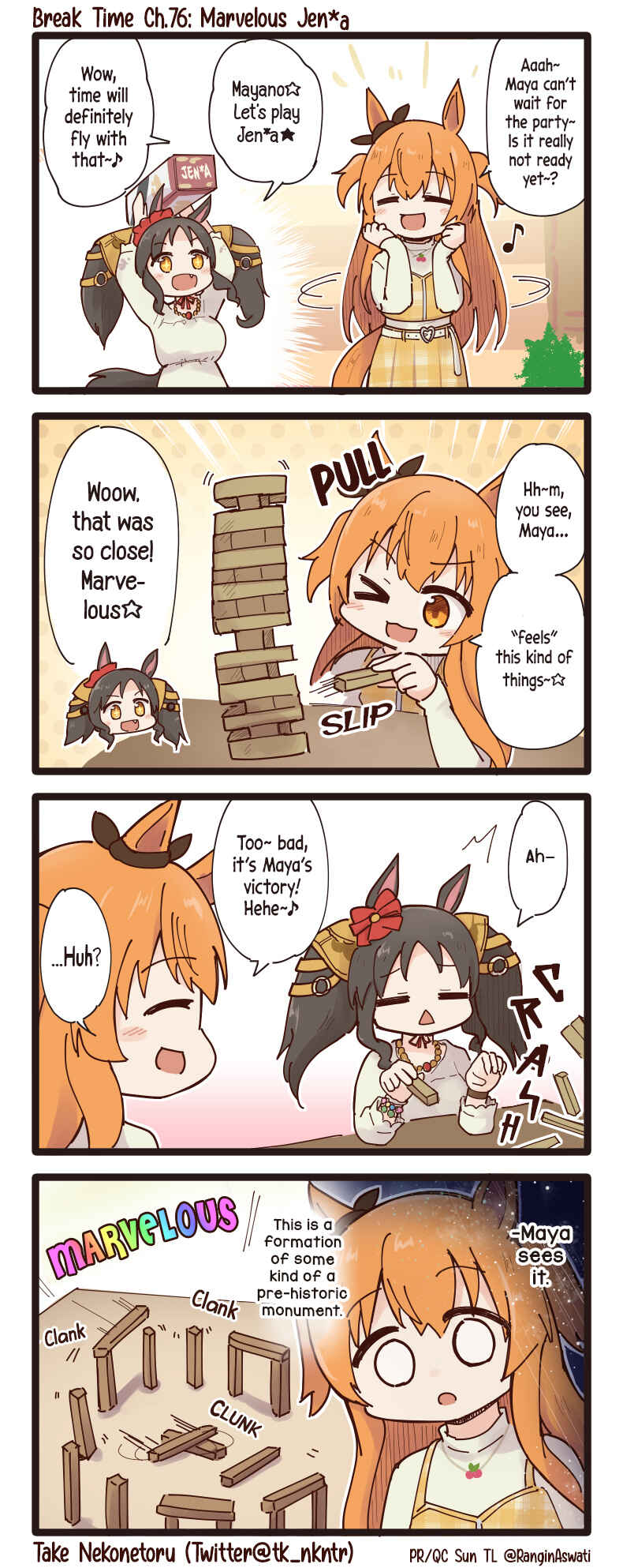 Page 1 Chapter 76 Uma Musume - Break Time (Doujinshi)