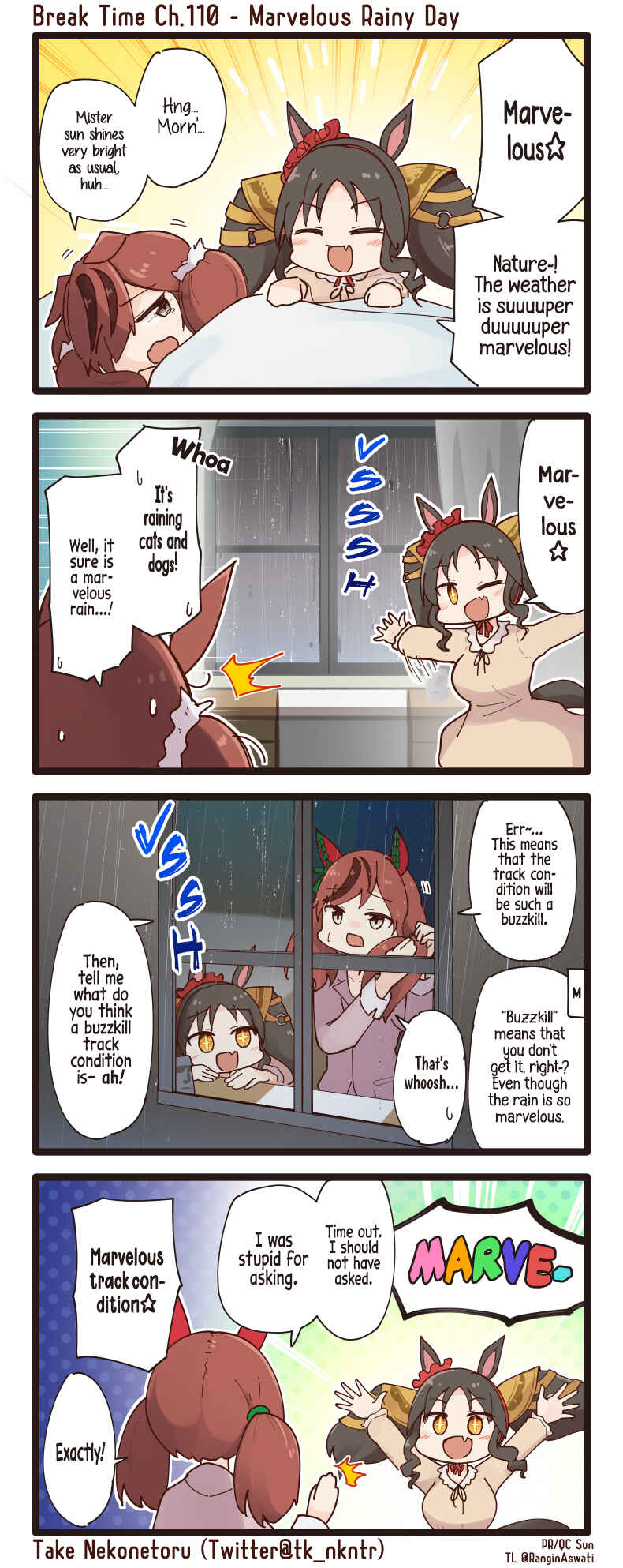 Page 1 Chapter 110 Uma Musume - Break Time (Doujinshi)