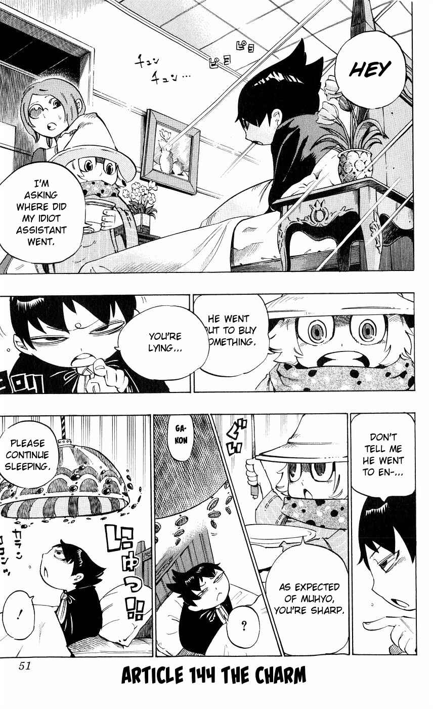 Page 1 Chapter 144 Muhyo & Rojis Bureau of Supernatural Investigation