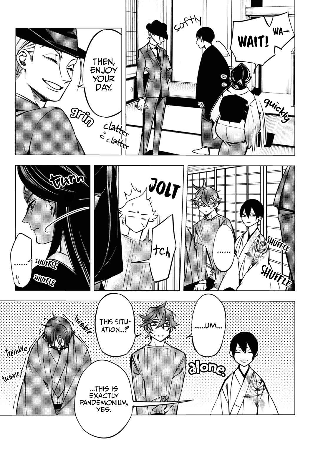 Page 19 Chapter 5 Jigoku Kurayami Hana mo Naki