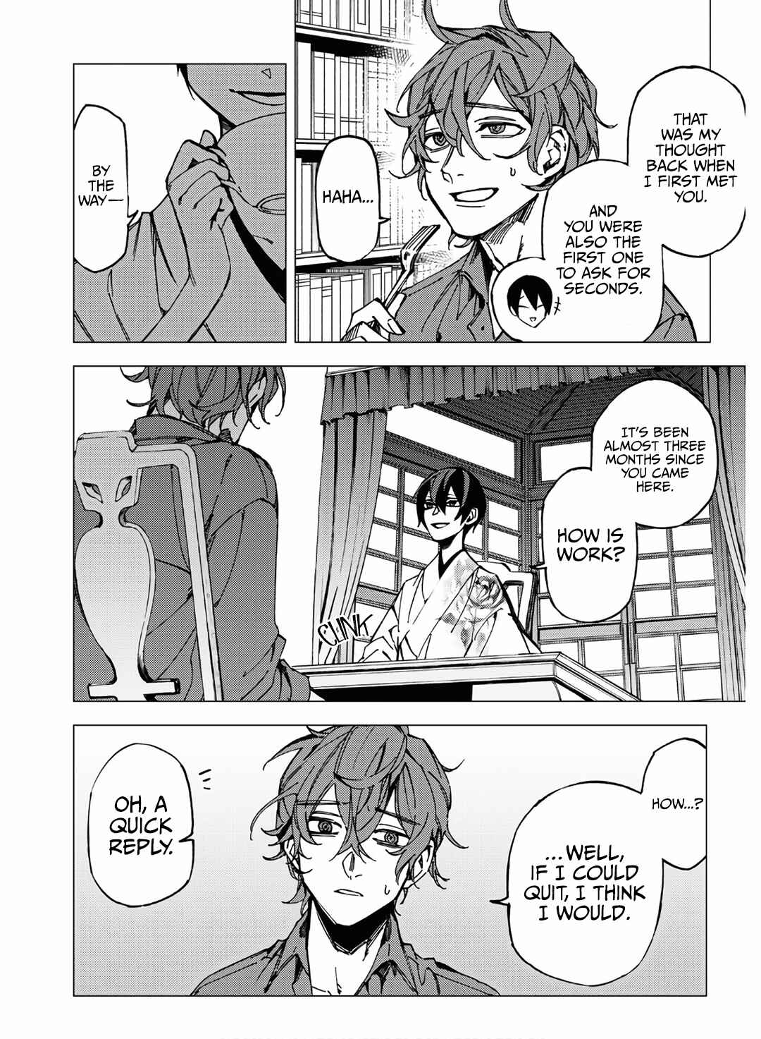 Page 12 Chapter 9 Jigoku Kurayami Hana mo Naki
