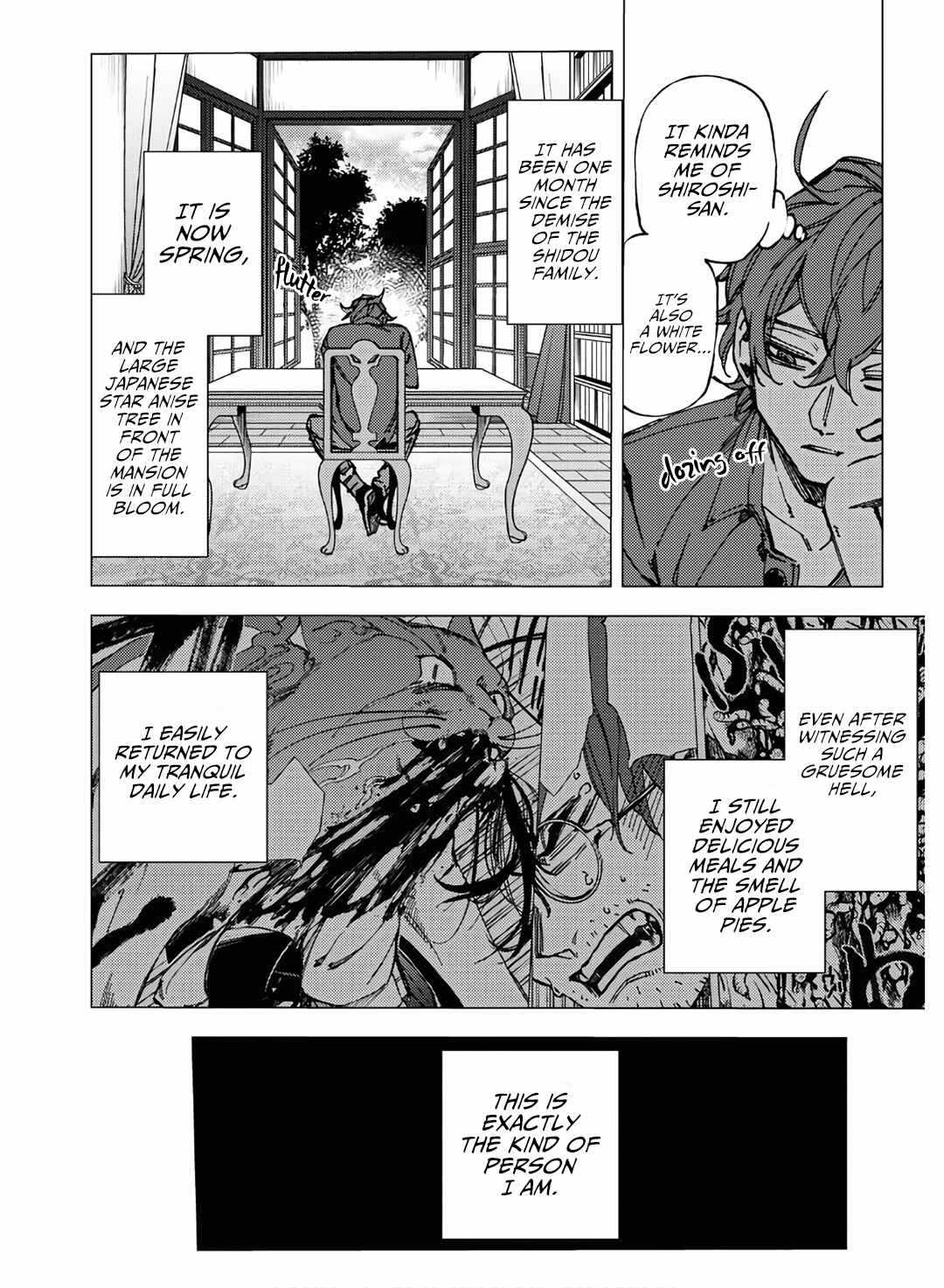 Page 4 Chapter 9 Jigoku Kurayami Hana mo Naki