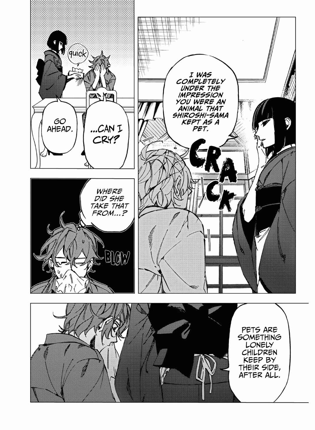 Page 8 Chapter 9 Jigoku Kurayami Hana mo Naki