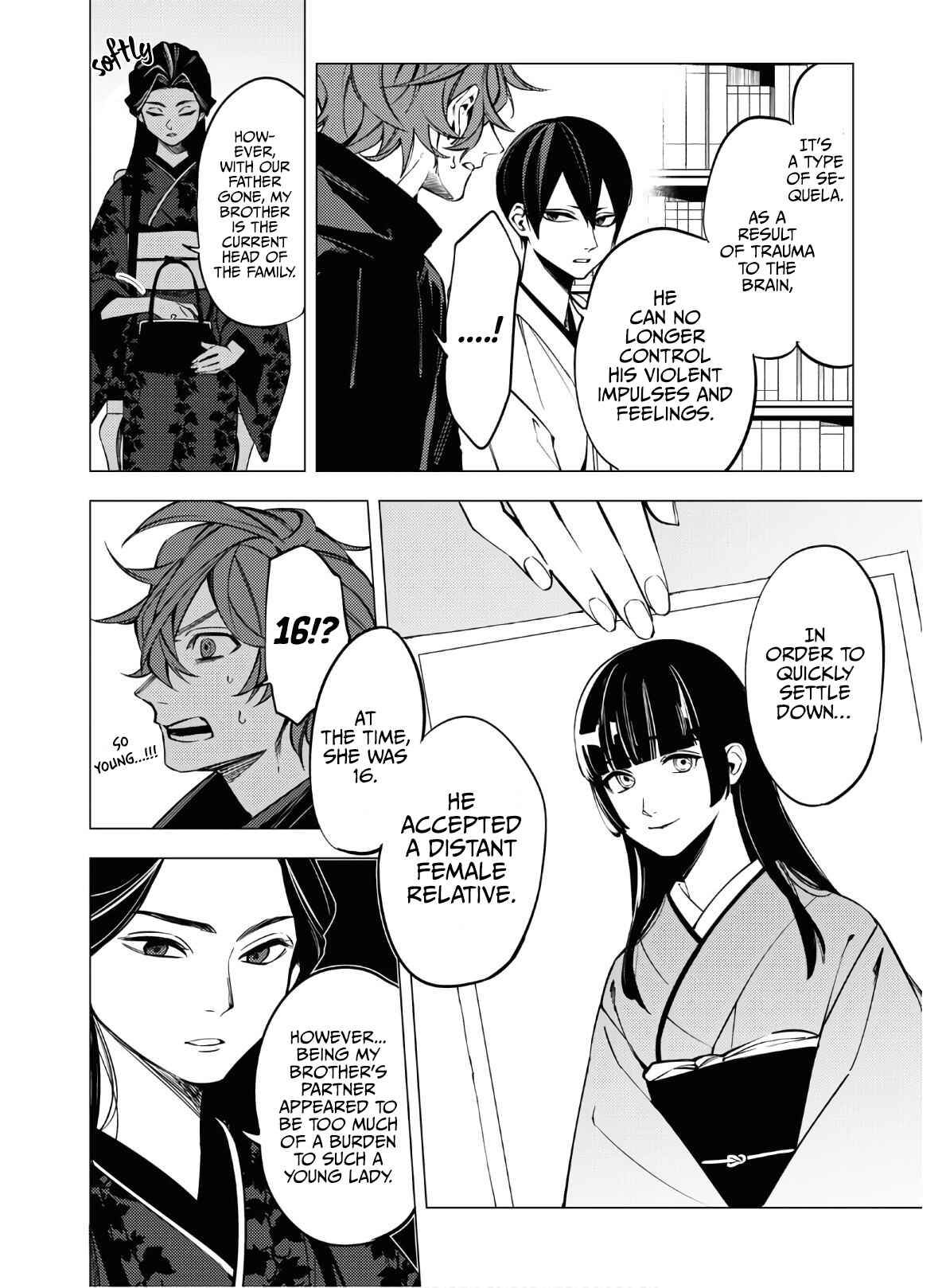 Page 10 Chapter 4 Jigoku Kurayami Hana mo Naki