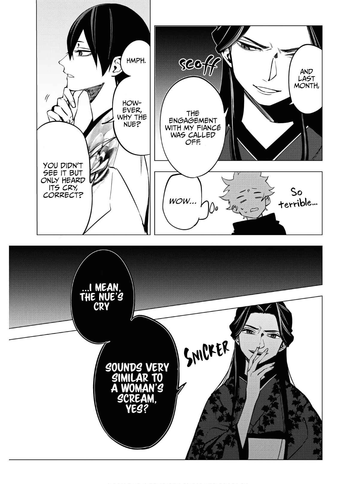 Page 15 Chapter 4 Jigoku Kurayami Hana mo Naki