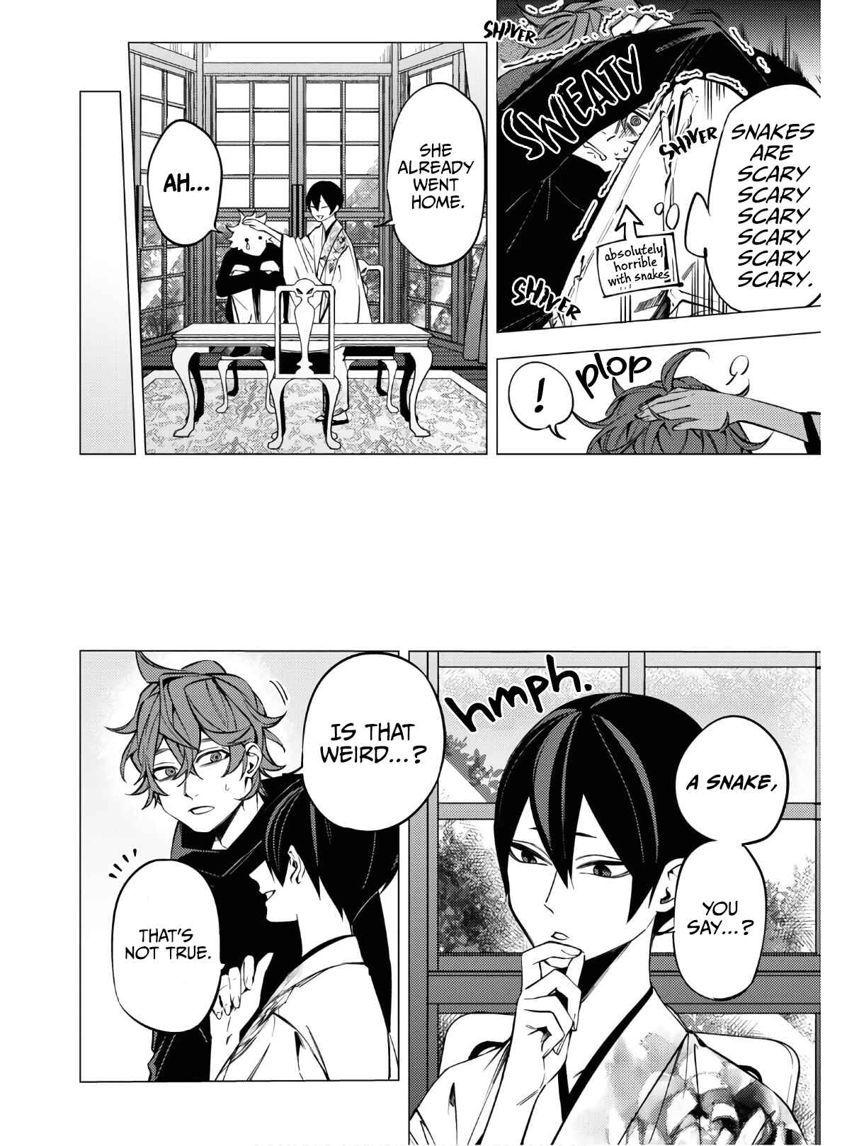 Page 18 Chapter 4 Jigoku Kurayami Hana mo Naki