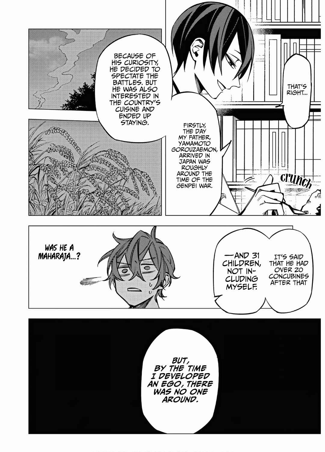 Page 8 Chapter 10 Jigoku Kurayami Hana mo Naki