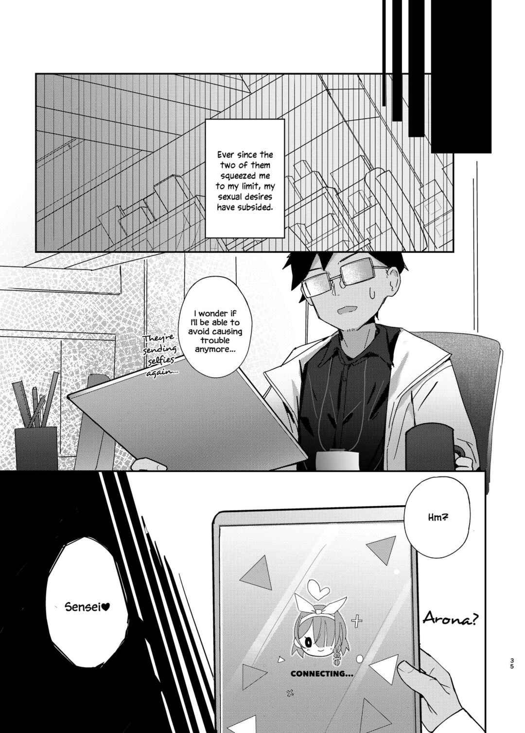 Page 34 Chapter Unknown_417b Blue Archive - Watashi-tachi ni Omakase o! (Doujinshi)