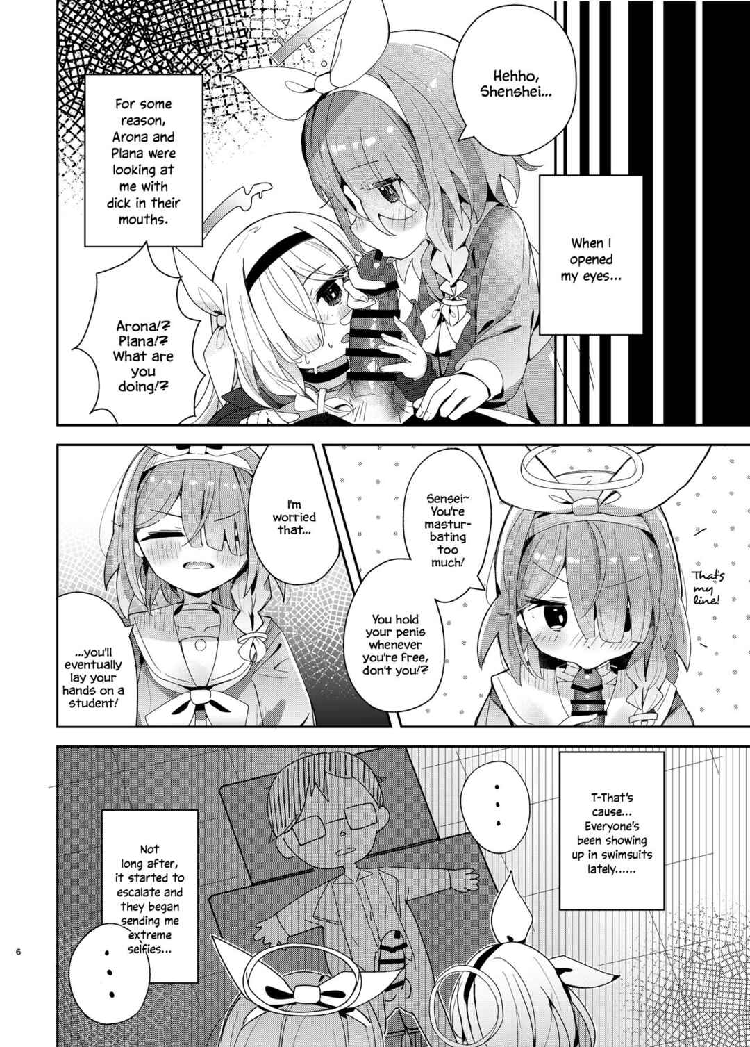 Page 5 Chapter Unknown_417b Blue Archive - Watashi-tachi ni Omakase o! (Doujinshi)