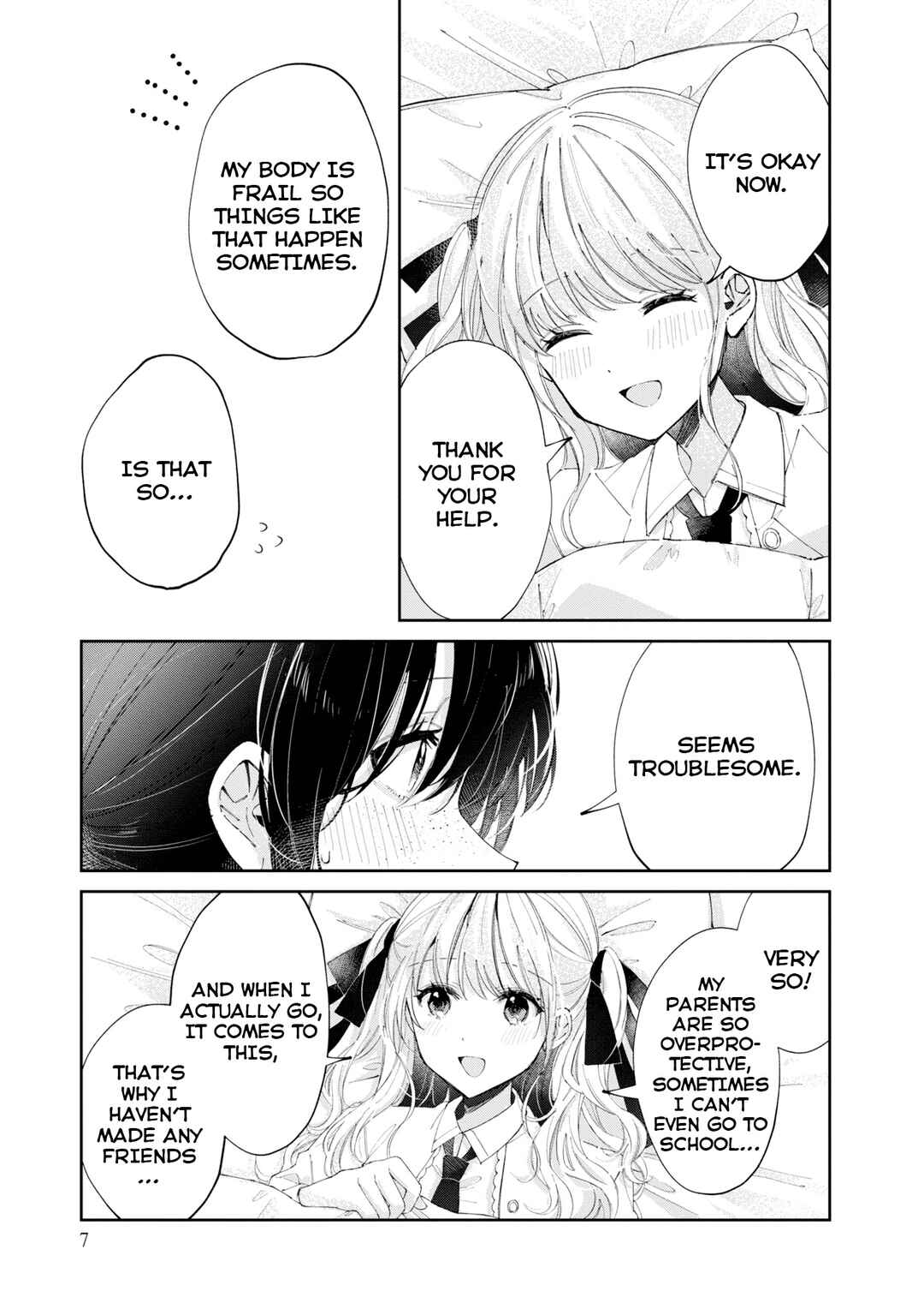 Page 9 Chapter 13 Hokenshitsu wa Futarikiri