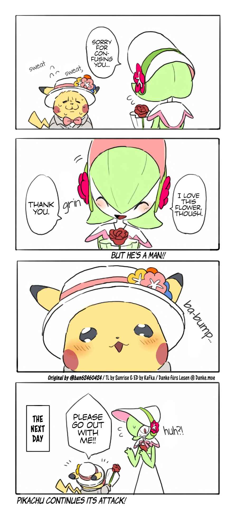 Page 3 Chapter 1 Pokémon - The Little Gentleman 🐭 (Doujinshi)