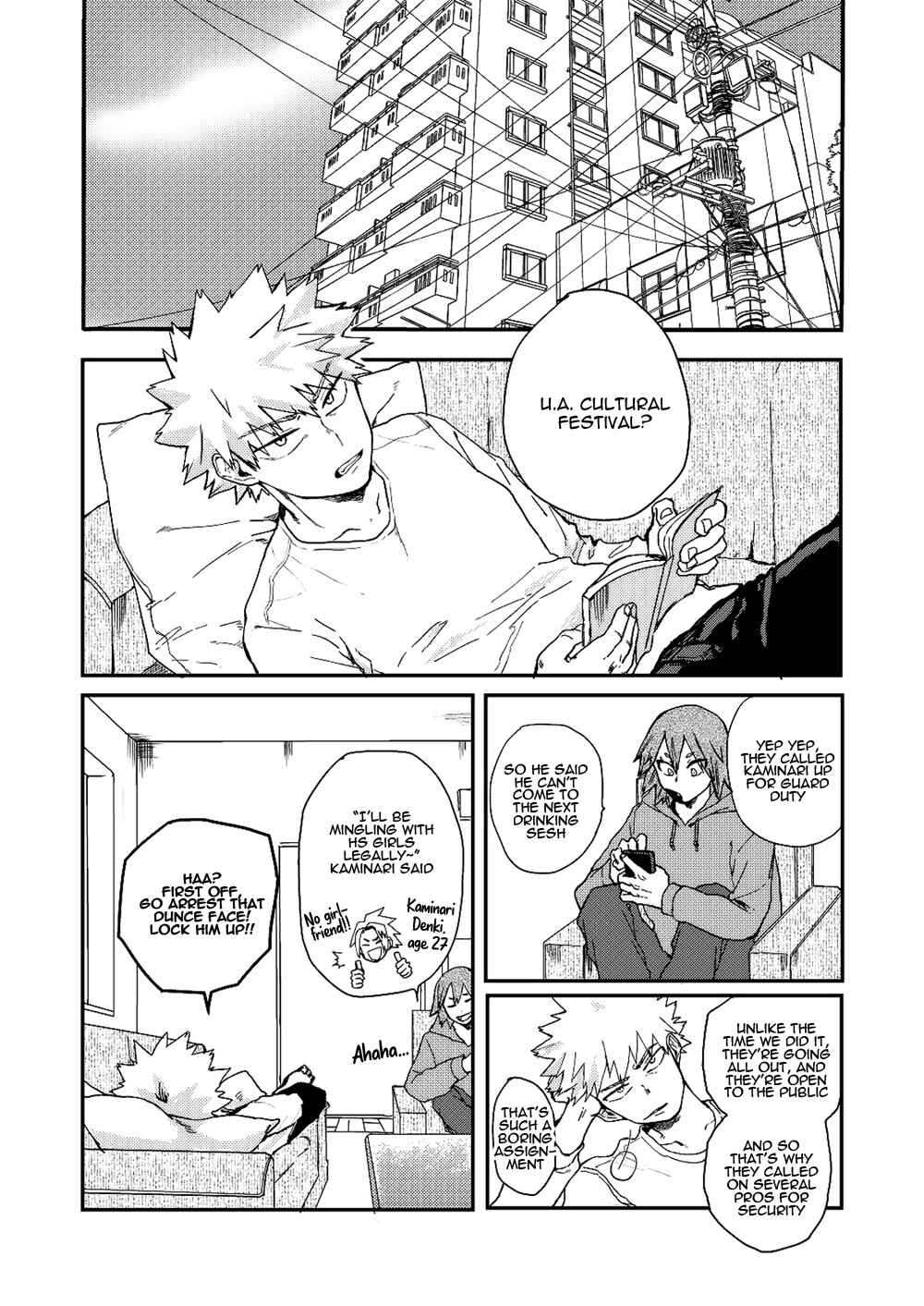 Page 3 Chapter Unknown_2c8d Boku no Hero Academia - Juurokusai (Doujinshi)