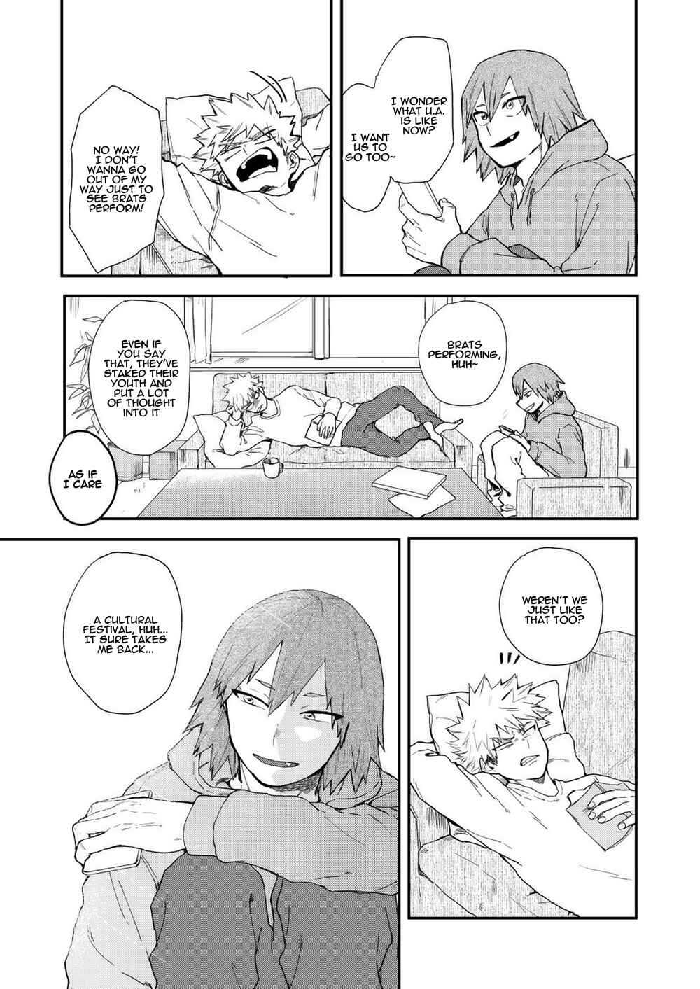 Page 4 Chapter Unknown_2c8d Boku no Hero Academia - Juurokusai (Doujinshi)
