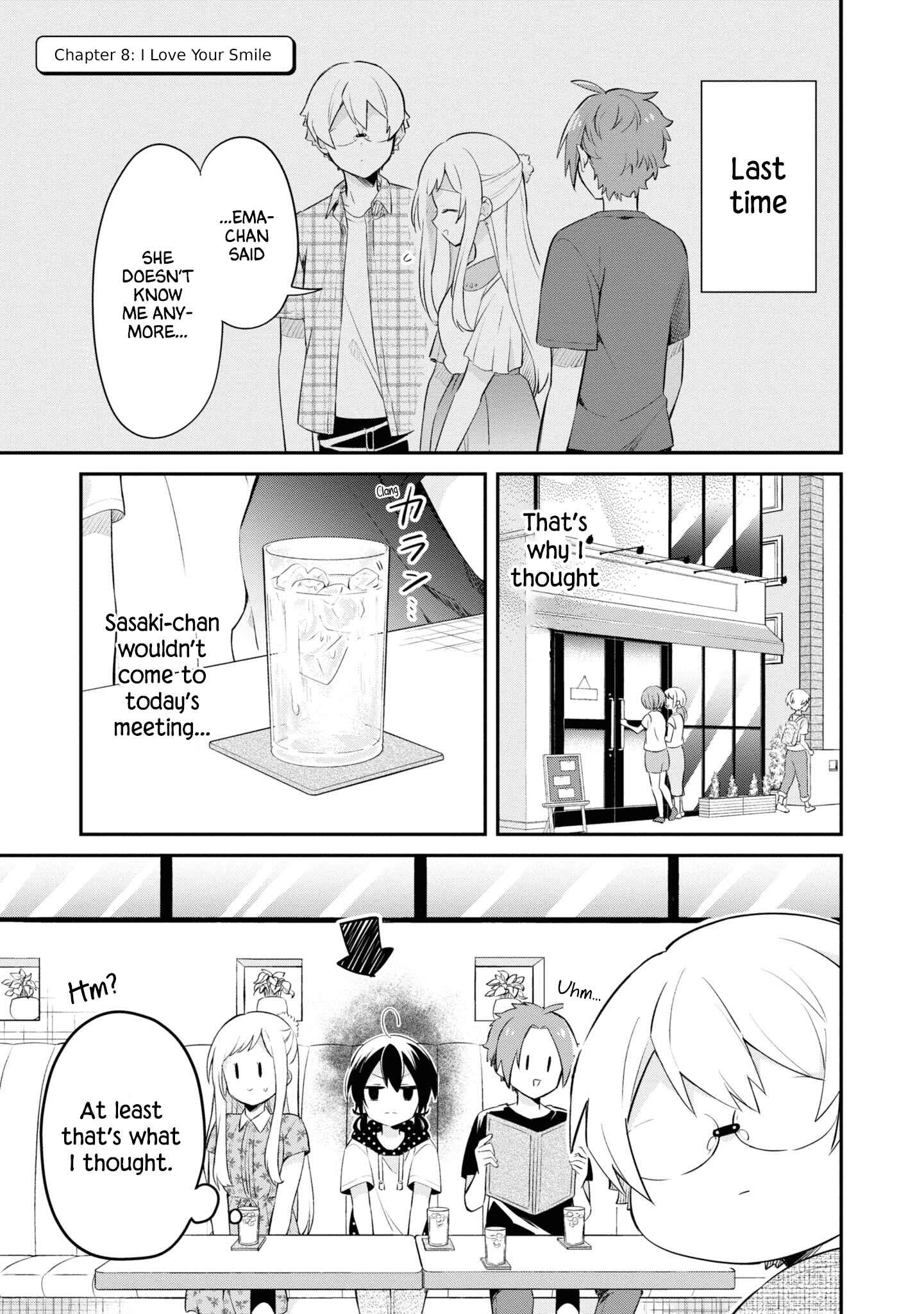 Page 1 Chapter 8 Kimi no Yokogao shika Mirenai
