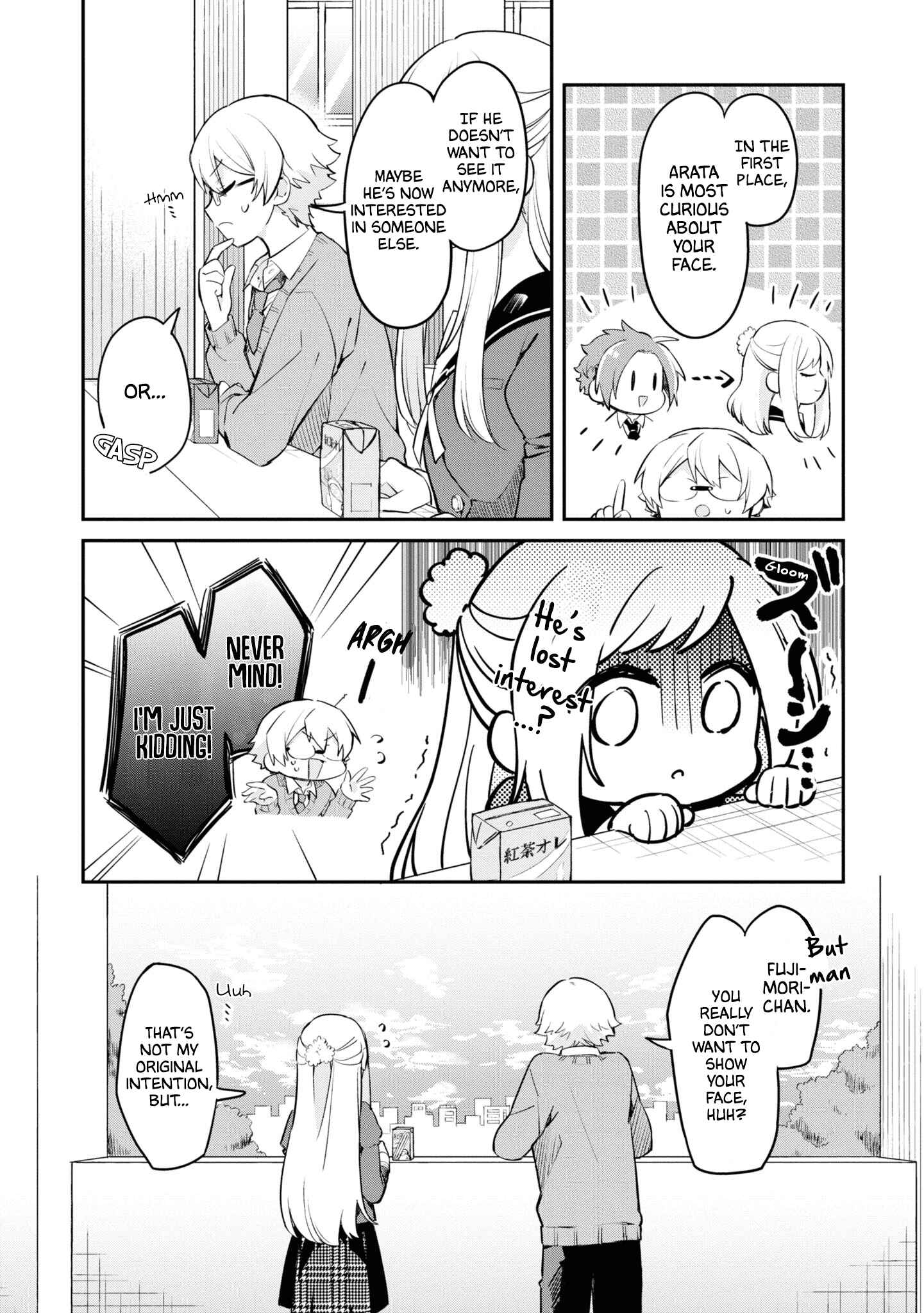 Page 4 Chapter 10 Kimi no Yokogao shika Mirenai