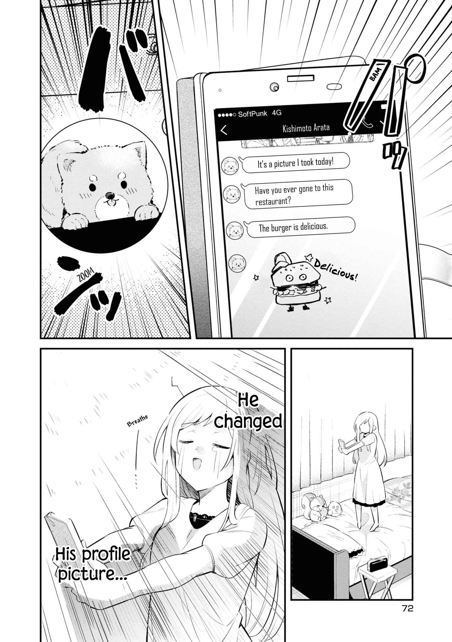 Page 10 Chapter 8.5 Kimi no Yokogao shika Mirenai